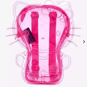 Pink Transparent Character Backpack
